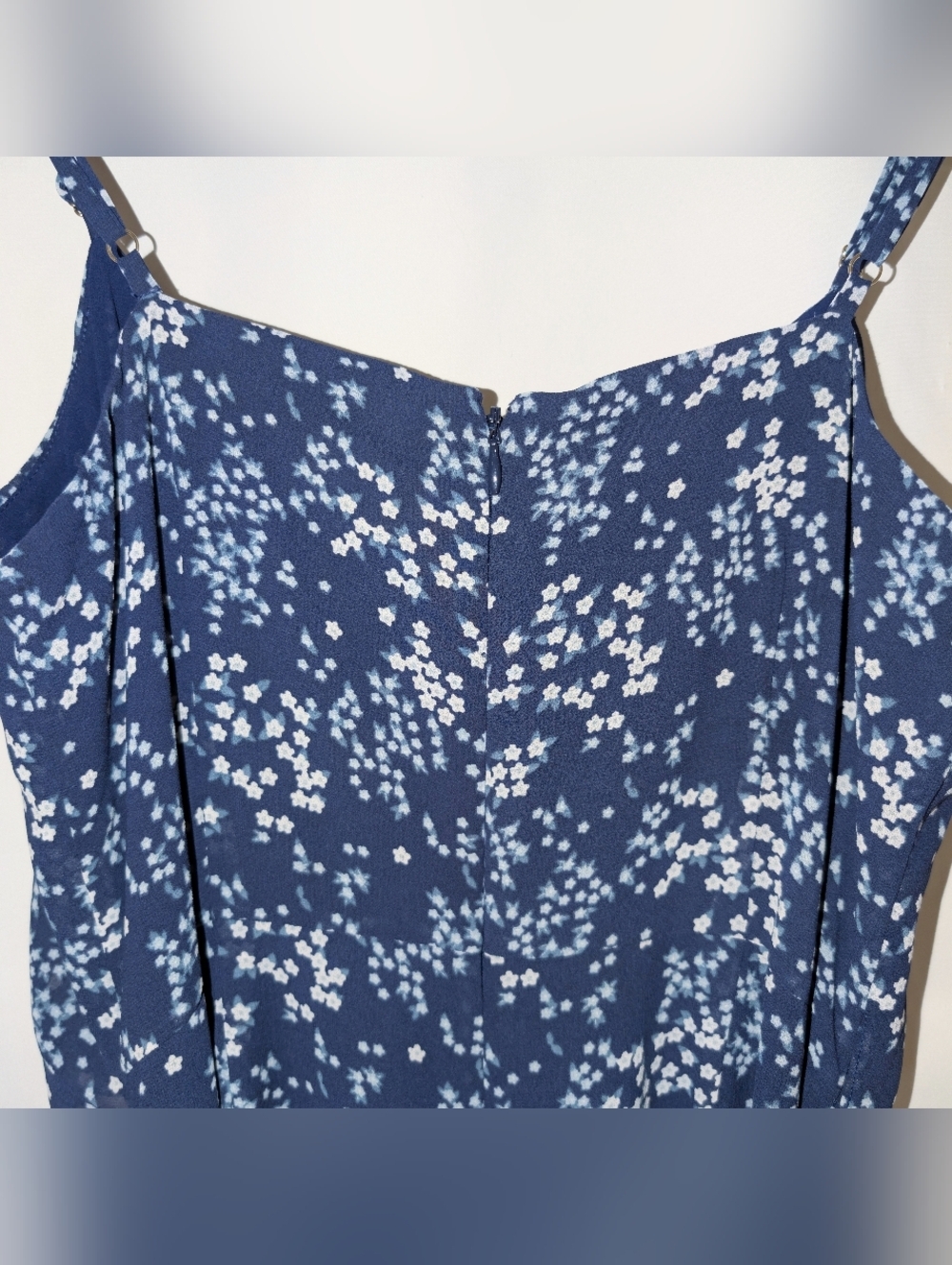 MICHAEL Michael Kors Navy and White Floral Jumpsuit - Picture 5 of 7